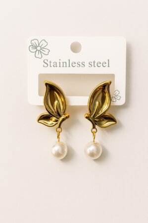 Half Butterfly Earring
