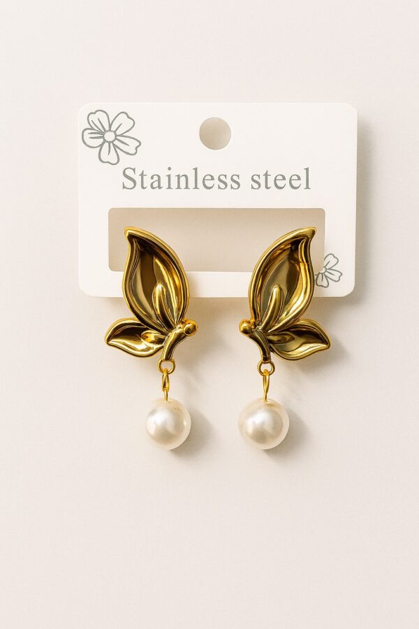 Half Butterfly Earring