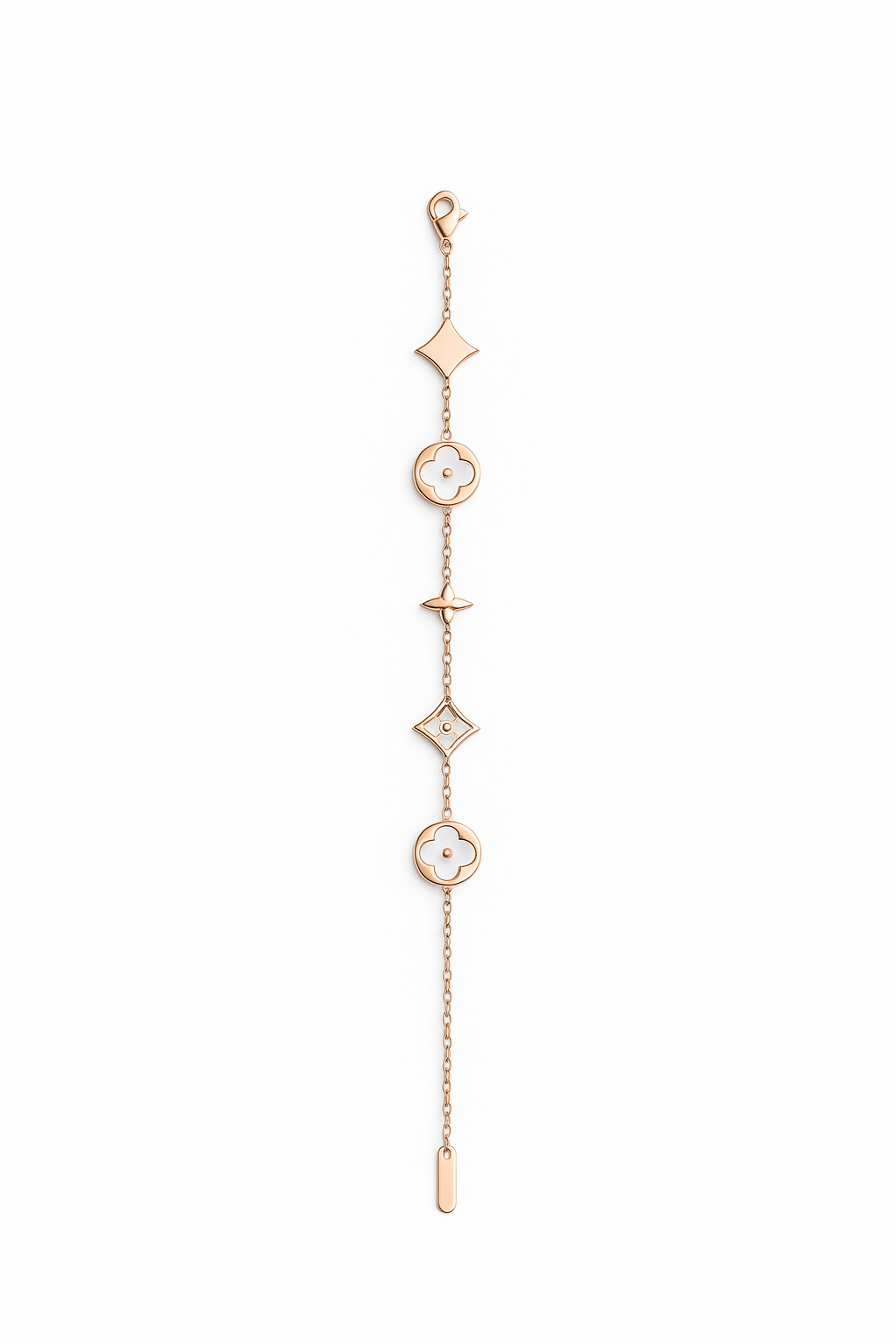 Color Blossom Multi-Motifs Bracelet+Anklet