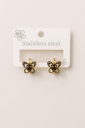 Little Golden Butterfly Earring